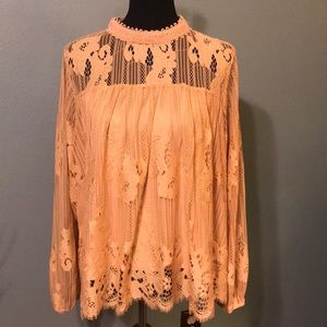 Long sleeve blouse